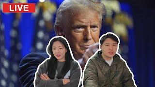 Trump = President again, Triple Star chef's ex troubles & a Korean Karen goes off at the Ha sisters