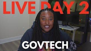 Symoné B. Live Day 2 Q&A GovTech