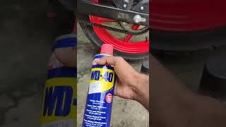 Bike chain cleaner and chain lube tips /wd40