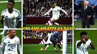 VINI AND MBAPPE VS RAYO | VINI AND MBAPPE 4K GOALS  RAYO | MBAPPE GOAL VS RAYO  | VINI GOAL VS RAYO