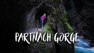 History of the Partnach Gorge / Partnachklamm in GARMISCH-PARTENKIRCHEN, Bavaria, Germany