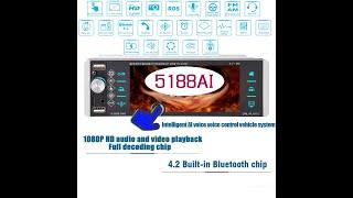 Car smart AI Voice player 5188AI review
