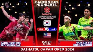 Kang/Seo (KOR) vs Goh/Izzuddin (MAS) | FINAL| Japan Open 2024