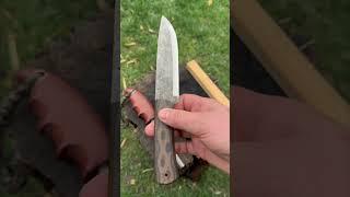 The LoneWolf - A Custom Handmade Camping Companion #edc #knives #survival #bushcraft #camping