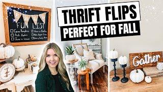 Easy Thrift Flips that are Perfect for Fall  Trash to Treasure Fall Home Decor