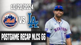 Mets Fan Reaction NLCS Game 6 | NYM-5 LAD-10! THAT'S A WRAP!