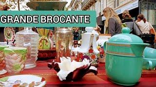 Paris France BROCANTE in PARIS MARCHÉ aux PUCES 🪞 FLEA MARKET🪑 Thrifting in PARISANTIQUE️4KHDR