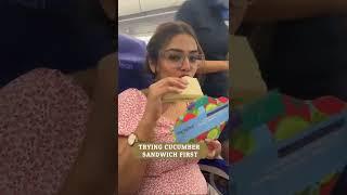 Indigo Flight Food Review ️ #shorts #ashortaday