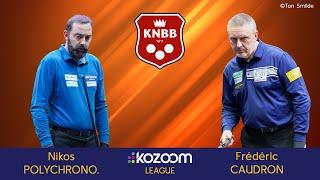 KNBB Kozoom League - Nikos POLYCHRONOPOULOS vs Frédéric CAUDRON