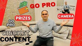 How to Make Cricket Videos || Go Pro Review  #cricket #video #gopro #cricketcontent #doubletickle