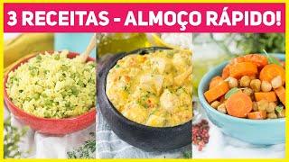 3 RECEITAS QUE NÃO PODEM FALTAR NO SEU ALMOÇO HOJE! MUITO FÁCEIS E RÁPIDAS!