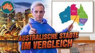 Die besten Städte zum Leben in Australien: Schnellvergleich | Leben in Australien