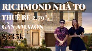 NHÀ MỚI RICHMOND THUẾ RẺ, HOA CHỈ $545/NĂM, NHÀ CÓ SẴN