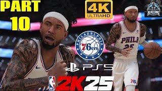 NBA 2K25 MyCareer Walkthrough Part 10 | No Commentary (PS5 4K 60FPS)