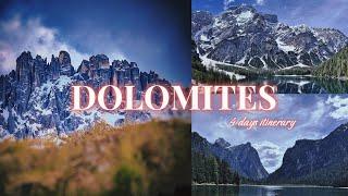 Best Dolomites travel itinerary without a Car. #bolzano #summer #holidays #Europe #Italy #vacation