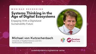 Systems Thinking in the Age of Digital Ecosystems