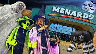 MENARDS HALLOWEEN 2024 ANIMATRONICS INFLATABLES