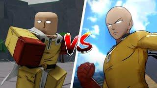 SAITAMA in Strongest Battlegrounds VS OPM: A Hero Nobody Knows