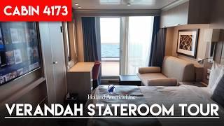 Koningsdam Verandah Stateroom Tour (4173) | Holland America Line