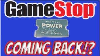 GameStop Rental Program is BACK