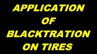 APPLICATION BLACKTRACTION ON TIRES