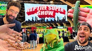 The RAREST Reptiles at the Reptile Super Show in Pomona CA