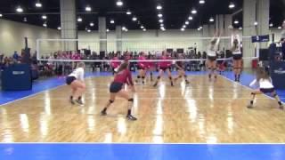 Volleyball to the camera #5