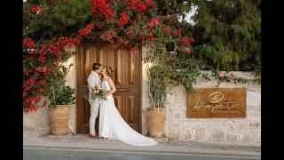 Laura and Alex Wedding Film at Liopetro Wedding Venue in Paphos by Island Films