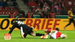 Mainz vs Freiburg DFB Pokal 2013 Viertelfinale Highlights (alle Tore)