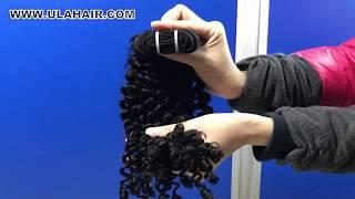 Ula Hair new Arrival Brazilian Deep Curly Virgin Hair Real Show