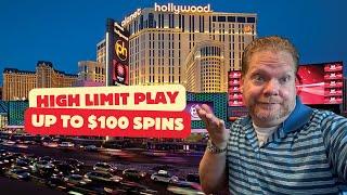 High Limit Slot Play LIVE from Planet Hollywood Casino in Las Vegas! 