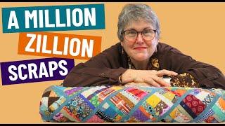 🟪🟧SCRAPS STRIPS TO SPLENDOR-MAKING A KING SIZED QUILT FROM A MILLION ZILLION SCRAPS