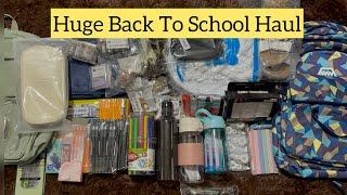 Back To School Supplies Haul | Huge School Supplies Haul 2024 | Lets Come Unboxing Stationary Haul