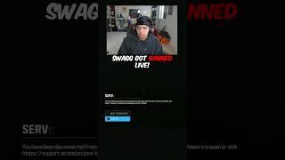 Swagg Gets BANNED LIVE on Stream...