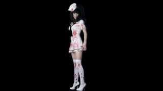 Decaying Debbie Zombie Sailor Costume - 360 View