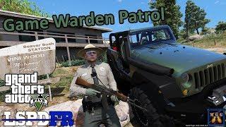 Game Warden Jeep Wrangler Patrol | GTA 5 LSPDFR Episode 302