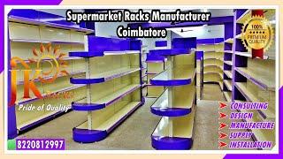 SUPERMARKET RACK MANUFACTURERS | SUPERMARKET RACKS | JK RACKS | CONTACT - 8220812997 , 9600824210