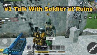 Talk With Soldier at Ruins Area in Alcatraz Map Cod Mobile 2024