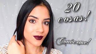 20 COSAS SOBRE MI! | TAG | Cuántos años tengo?  | Natalia Julia