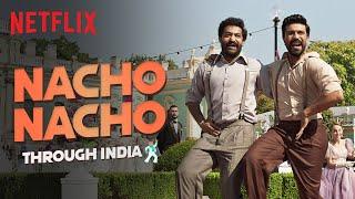 Ram Charan and Jr NTR Do the Naacho Naacho Across the Country  | RRR | Stop Motion #shorts