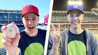 I snagged a GRAND SLAM and went to TWO STADIUMS in ONE DAY! (Angels & Dodgers)