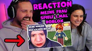 KAAN & DANIA REAGIEREN AUF „Kaans Frau spielt 1.Mal Roblox“ 