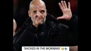 6 Premier Leagues  | Pep Guardiola Reminding Them about sacked in the morning