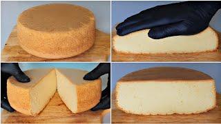 How to make Vanilla Sponge Cake / Fluffy Cake Recipe / Easy Cake / Genoise / Perfect Sponge Cake