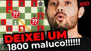 O ataque foi tão forte que o 1800 ficou maluco!! SpeedRun Xadrez Online #ep50