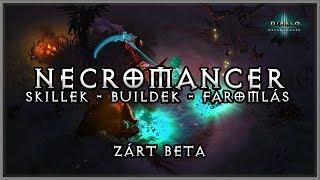 Necromancer Zárt Béta - Skillek, Buildek, Farmolás