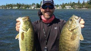 GoPro DIES *Footage Salvaged* Northern Michigan Bass Fishing: Alpena and Petoskey