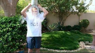 Mahmood does the ALS Ice Bucket Challenge