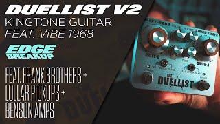 Kingtone Duellist v2 // Guitar Pedal Demo