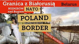 POLAND, PODLASIE, NIEMIRÓW-granica NATO z BIAŁORUSIĄ. NIELEGALNI EMIGRANCI, TARCZA WSCHÓD, strach 4K